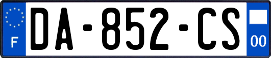 DA-852-CS