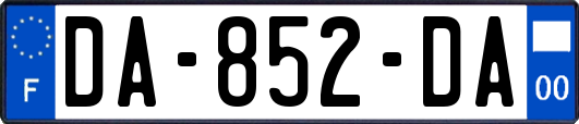 DA-852-DA