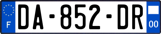 DA-852-DR