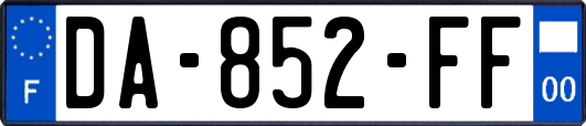 DA-852-FF