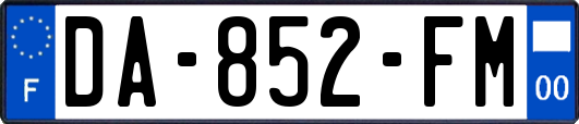 DA-852-FM