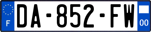 DA-852-FW