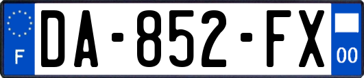 DA-852-FX
