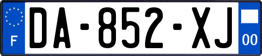 DA-852-XJ