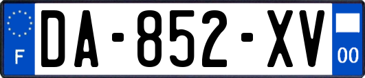 DA-852-XV