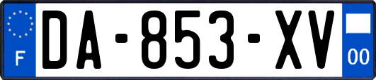 DA-853-XV