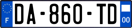 DA-860-TD