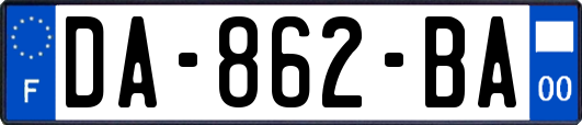 DA-862-BA