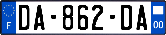 DA-862-DA