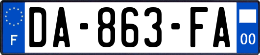 DA-863-FA