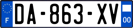 DA-863-XV