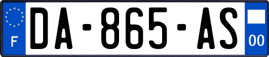 DA-865-AS