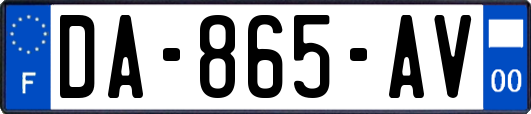 DA-865-AV