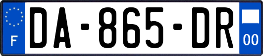DA-865-DR