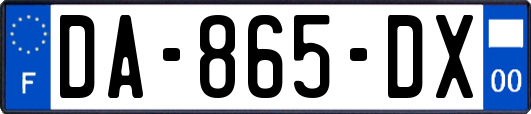 DA-865-DX