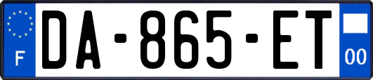 DA-865-ET