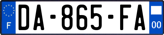 DA-865-FA