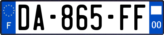 DA-865-FF