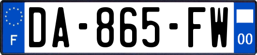 DA-865-FW