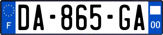 DA-865-GA