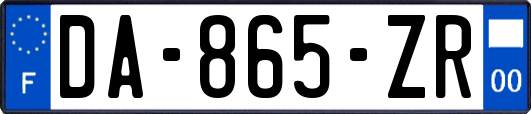 DA-865-ZR