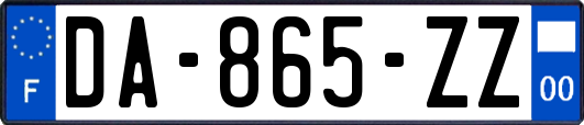 DA-865-ZZ