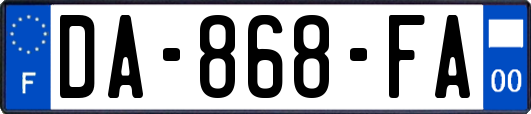 DA-868-FA