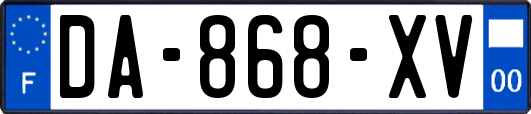 DA-868-XV