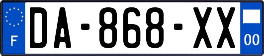 DA-868-XX