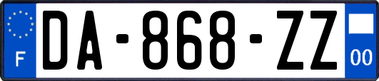 DA-868-ZZ