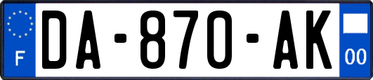 DA-870-AK