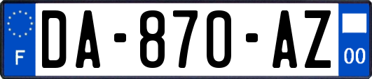 DA-870-AZ