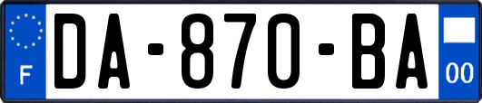 DA-870-BA