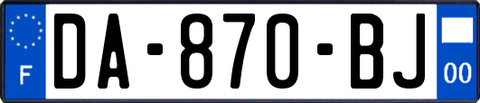 DA-870-BJ