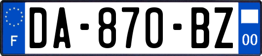 DA-870-BZ