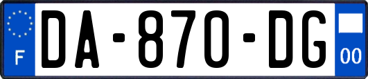 DA-870-DG