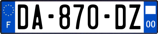 DA-870-DZ
