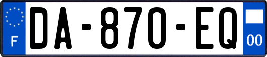 DA-870-EQ