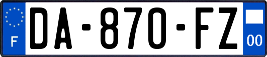 DA-870-FZ