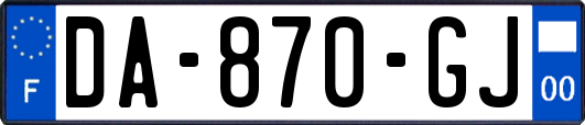 DA-870-GJ