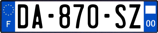 DA-870-SZ