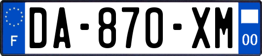 DA-870-XM