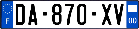 DA-870-XV