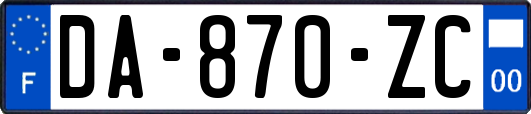 DA-870-ZC