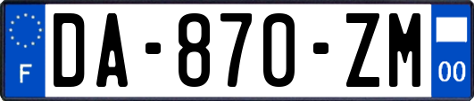 DA-870-ZM