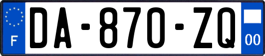 DA-870-ZQ