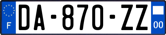 DA-870-ZZ