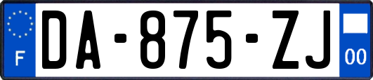 DA-875-ZJ