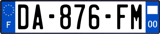 DA-876-FM