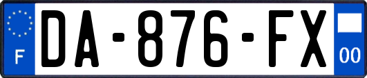 DA-876-FX